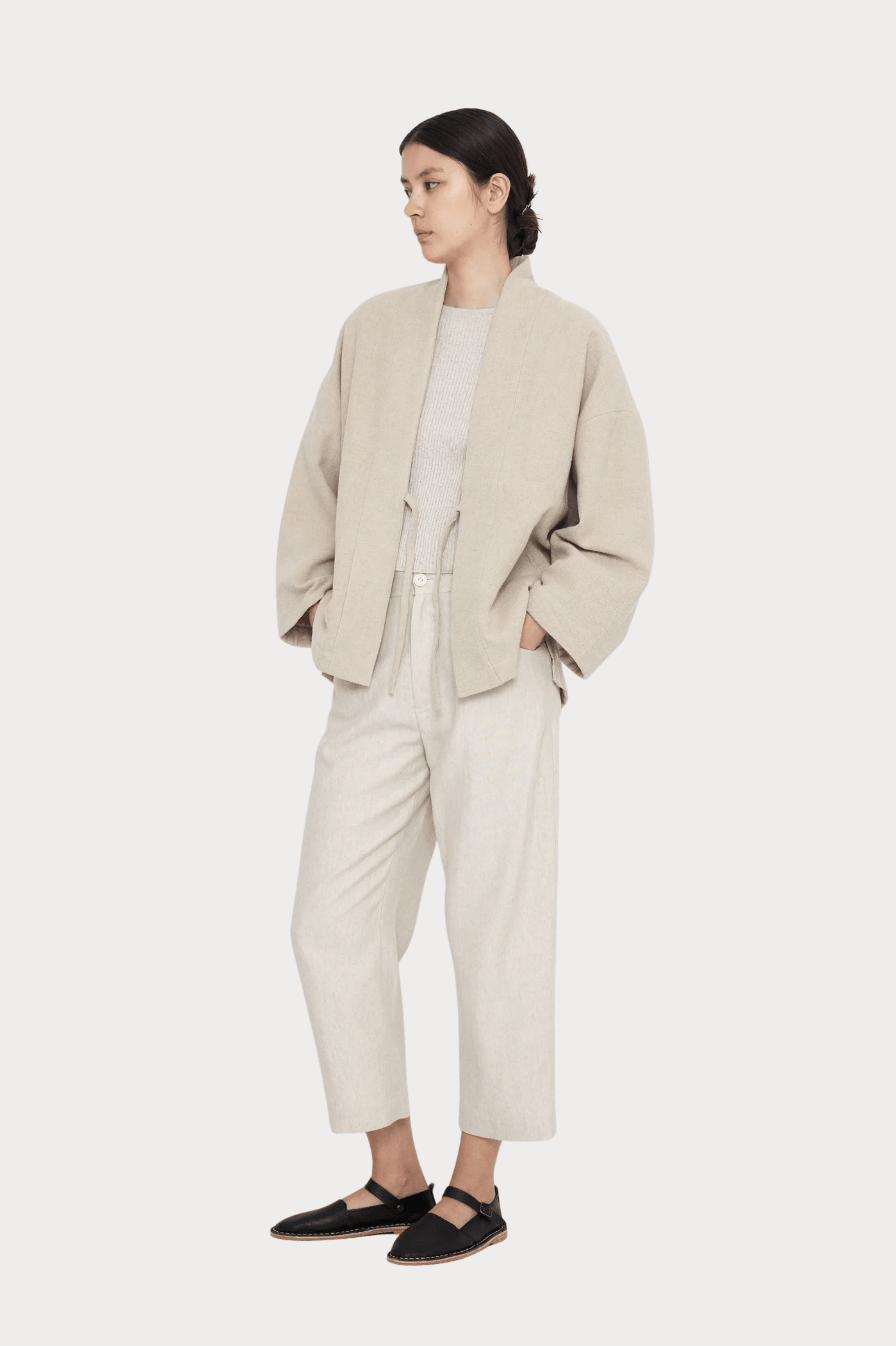 7115 By Szeki | Reversible Quilted Jacket In Oatmeal - SHOP YUCCA Coats & Jackets 7115 BY SZEKI - YUCCA, Women’s clothing store Denver, women’s clothing website, women’s high quality jackets, women’s high quality coats, women’s high quality outerwear.