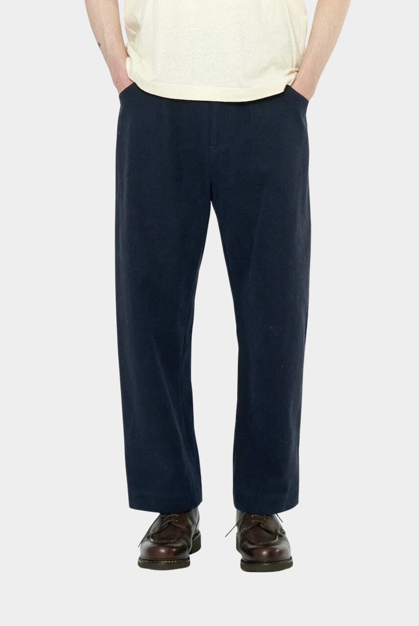 7115 By Szeki - Signature Curve Legged Trouser - Navy Black - Pant - YUCCA, Women’s clothing store Denver, shop local Denver.