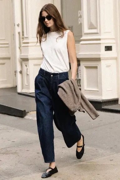 Apiece Apart - Bari Jean - Delta Wash - Pants - YUCCA, boutique near me, boutique stores near me, cherry creek boutiques.