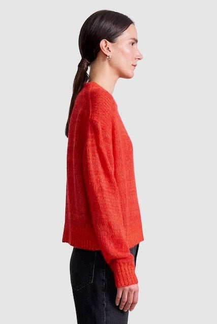 Apiece Apart - Softest Tissue Weight Sweater Mouline - Tigerlily - Sweaters & Knitwear - YUCCA, women’s clothing store Denver.