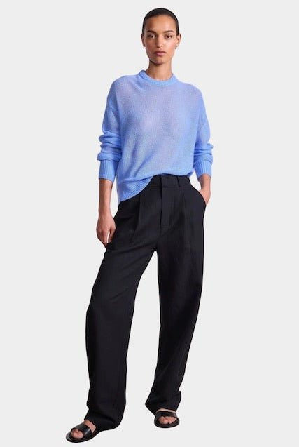 Apiece Apart - Softest Tissue Weight Sweater - Cornflower - Sweaters & Knitwear - YUCCA, women’s clothing store Denver.