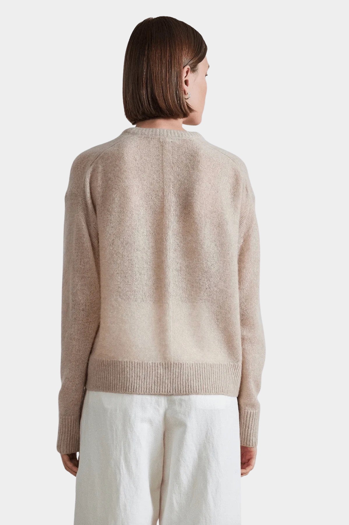 Apiece Apart - Softest Tissue Weight Sweater - Sand - YUCCA, Yucca store Denver, women’s clothing boutique near me.