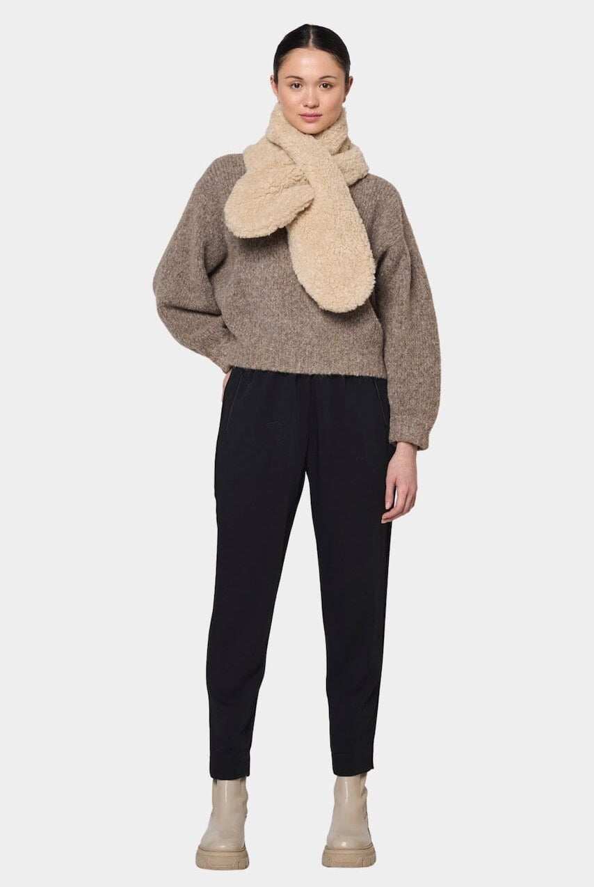 Atelier Delphine - Balloon Sleeve Sweater - Deer - Sweater - YUCCA,  boutiques near me, women’s quality knitwear.