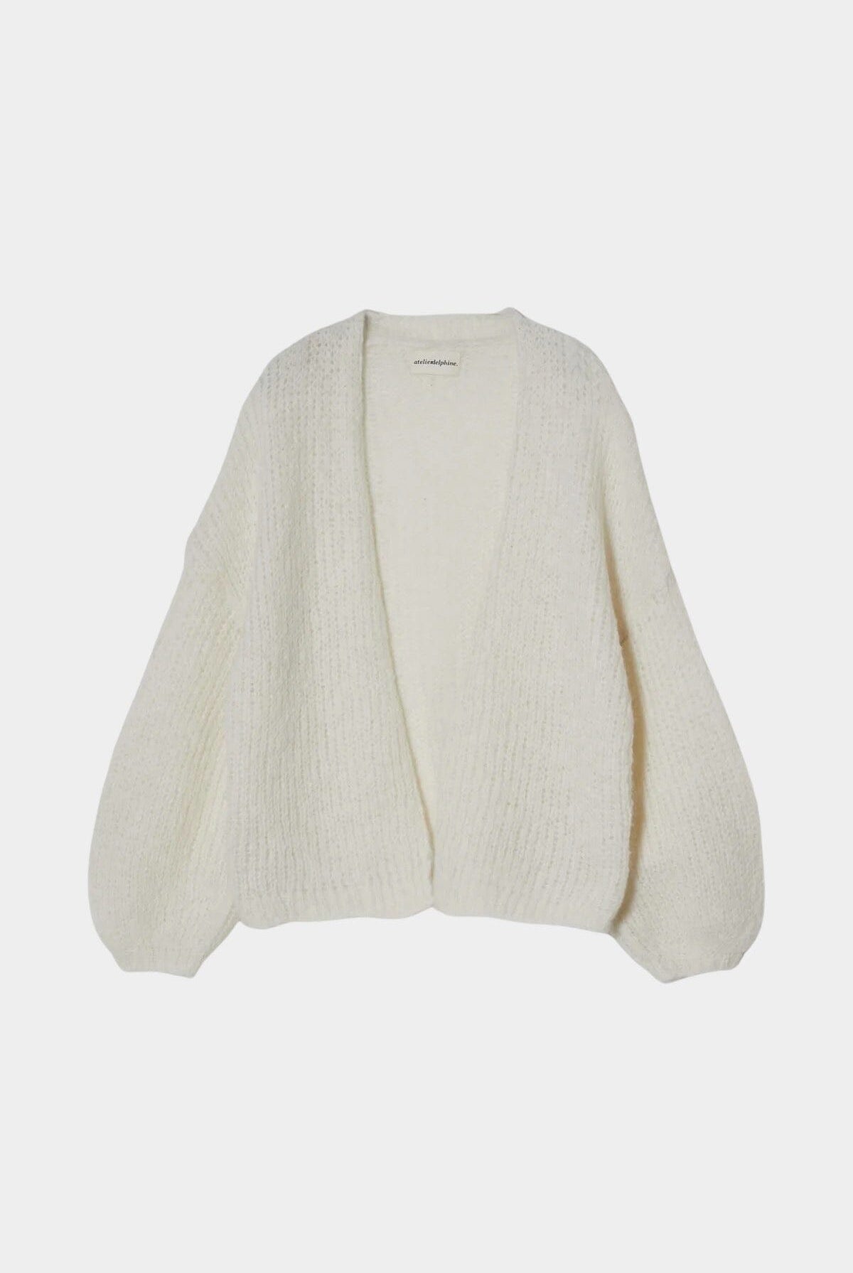 Atelier Delphine | Cora Cardigan In Cream - SHOP YUCCA Cardigan ATELIER DELPHINE - YUCCA Yucca store Denver, women’s clothing boutique near me, high quality capsule wardrobe, boutiques near me, women’s high quality knitwear