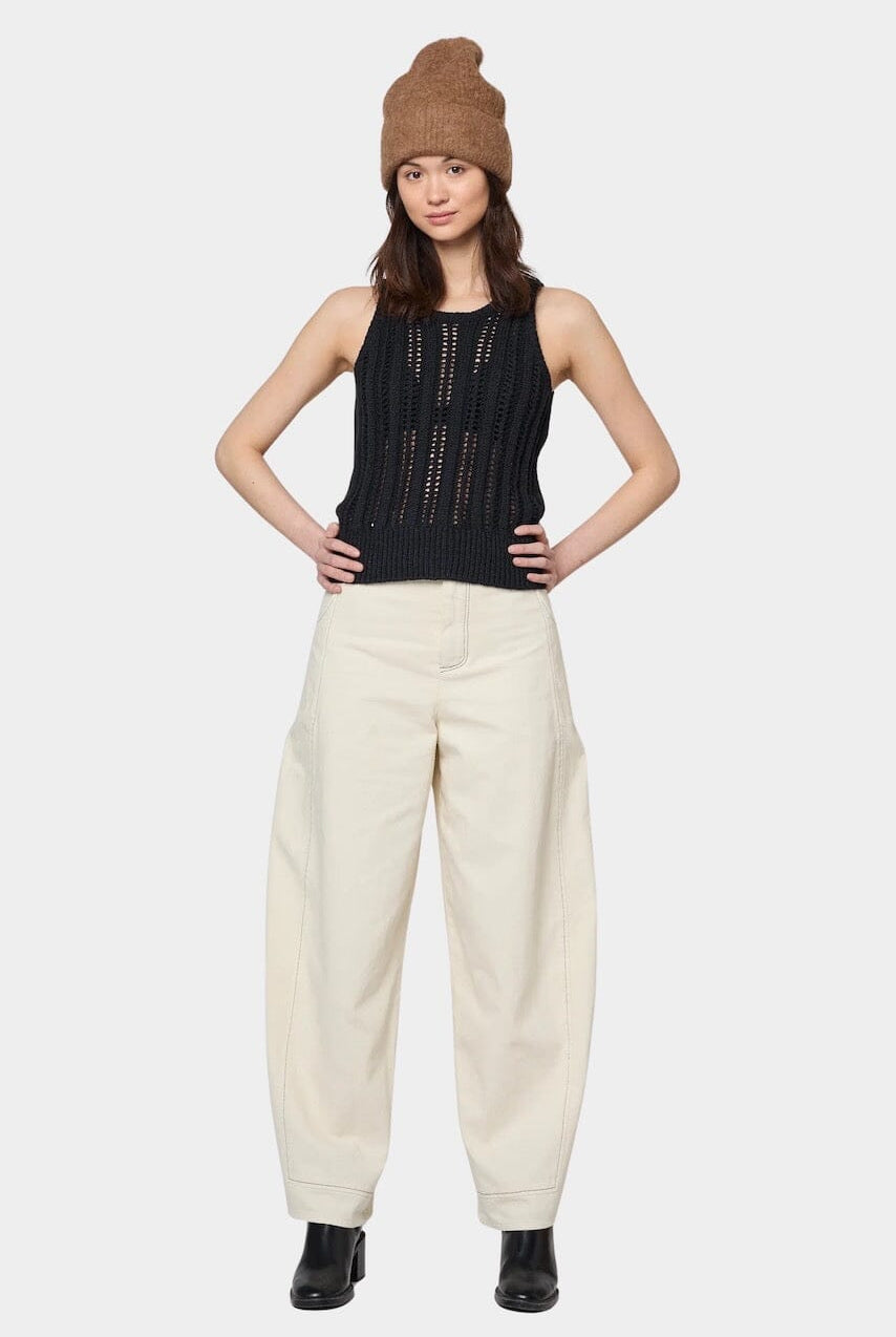 Atelier Delphine - Ferrand Top - Black - Shirts & Tops - YUCCA, boutiques near me, women’s high quality tops.