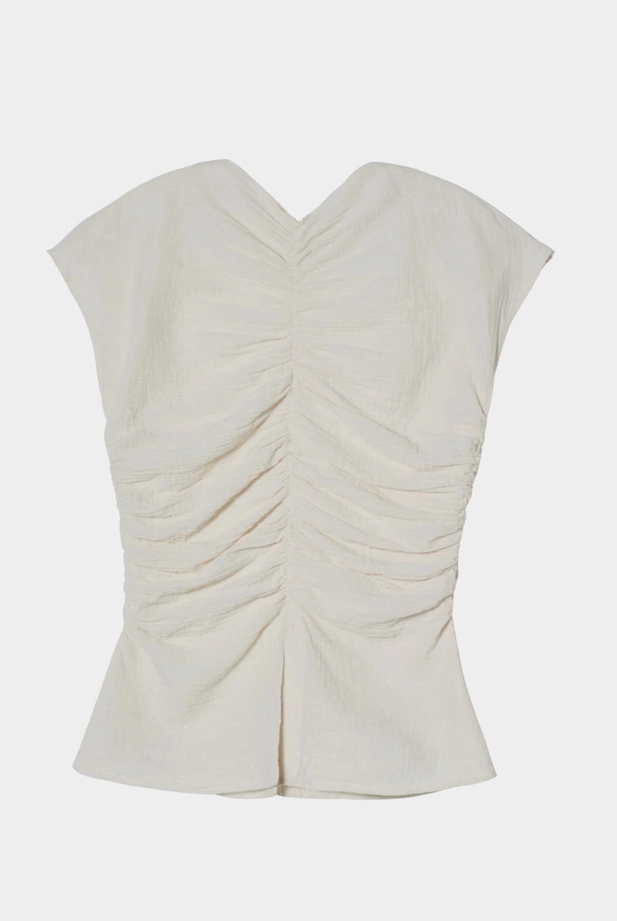 Atelier Delphine | Renee Top In Kinari - SHOP YUCCA Shirts & Tops ATELIER DELPHINE - YUCCA Yucca store Denver, women’s clothing boutique near me, high quality capsule wardrobe, boutiques near me, women’s high quality tops