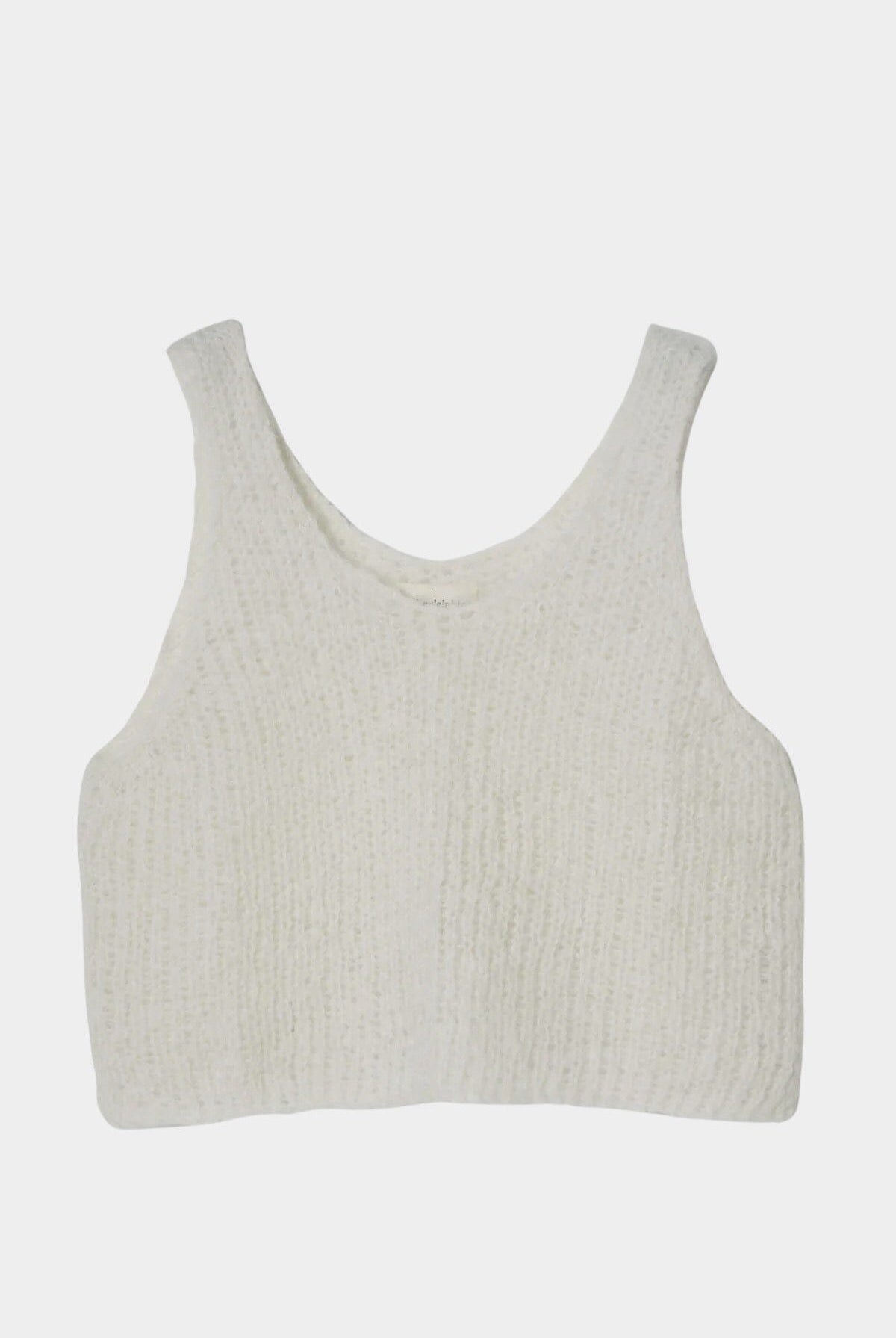 Atelier Delphine | Sweater Tank In Cream - SHOP YUCCA Shirts & Tops ATELIER DELPHINE - YUCCA Yucca store Denver, women’s clothing boutique near me, high quality capsule wardrobe, boutiques near me, women’s high quality tops