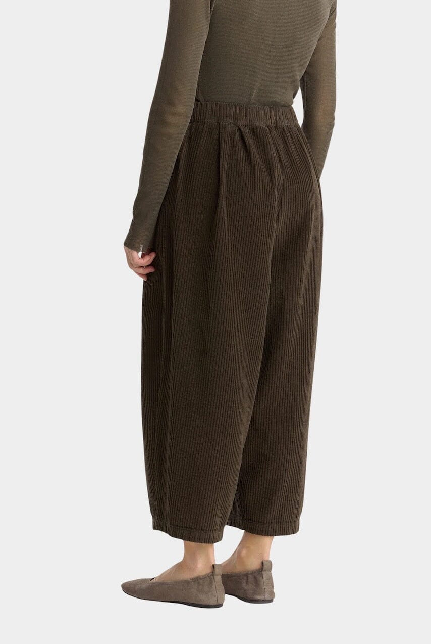 Black Crane - Wide Pants - Dark Forest - Pants - YUCCA, Artistic clothing for women, boutique near me.