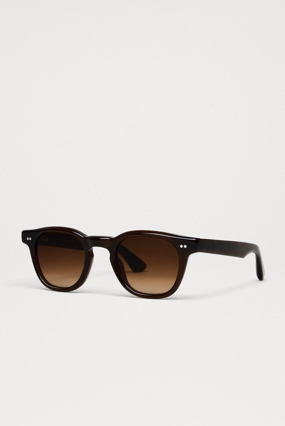 CHIMI - 01 Sunglasses - Brown - YUCCA, Artistic sunglasses for women, boutique near me, minimalist sunglasses.
