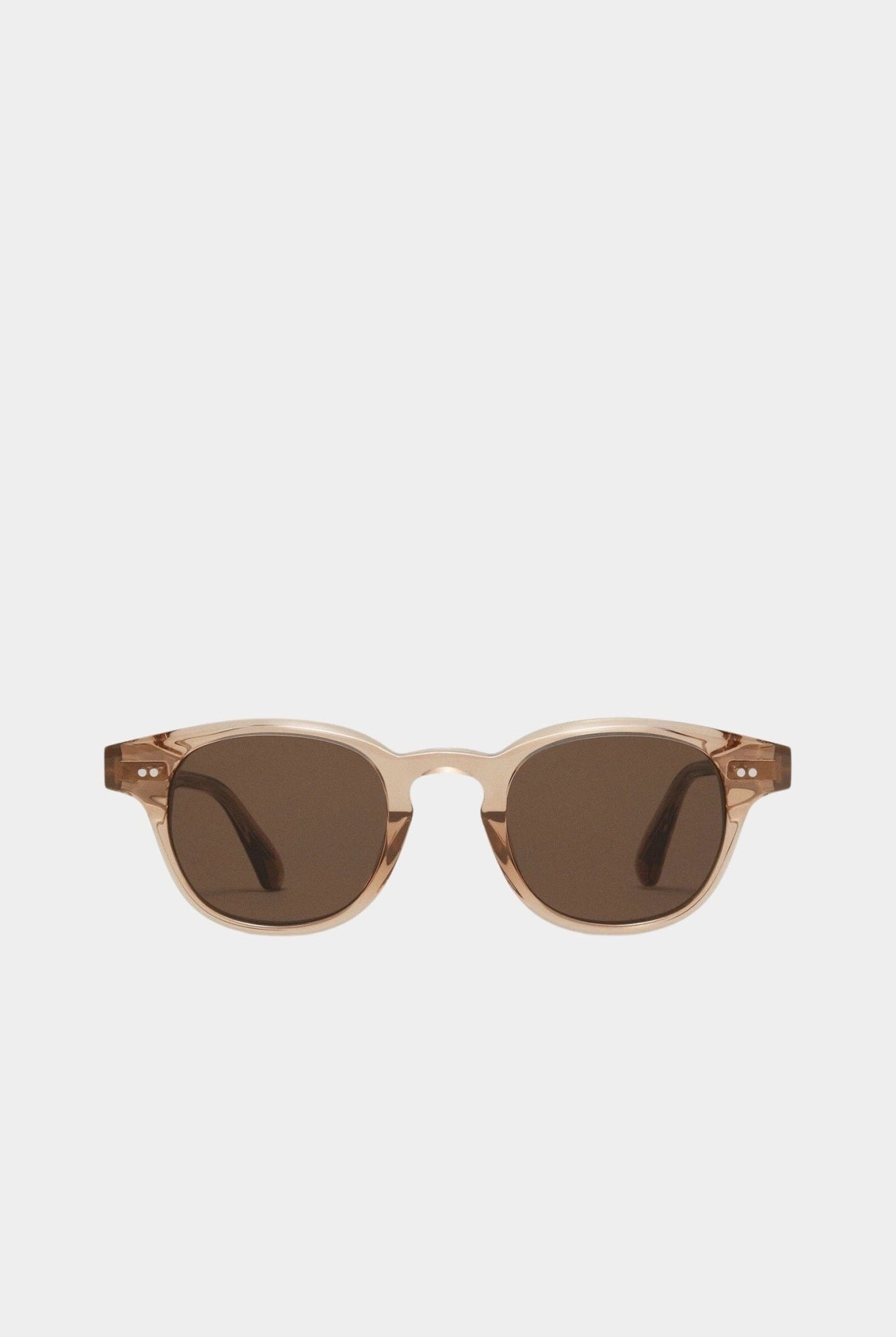 Chimi - 01 Sunglasses - Light Brown - Sunglasses - YUCCA, minimalist sunglasses, shop local Denver.