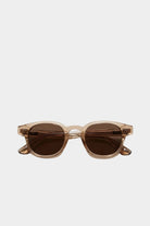 CHIMI | 01 Sunglasses In Light Brown - SHOP YUCCA Sunglasses CHIMI - YUCCA, Artistic sunglasses for women, boutique near me, boutique stores near me, minimalist sunglasses, shop local Denver.