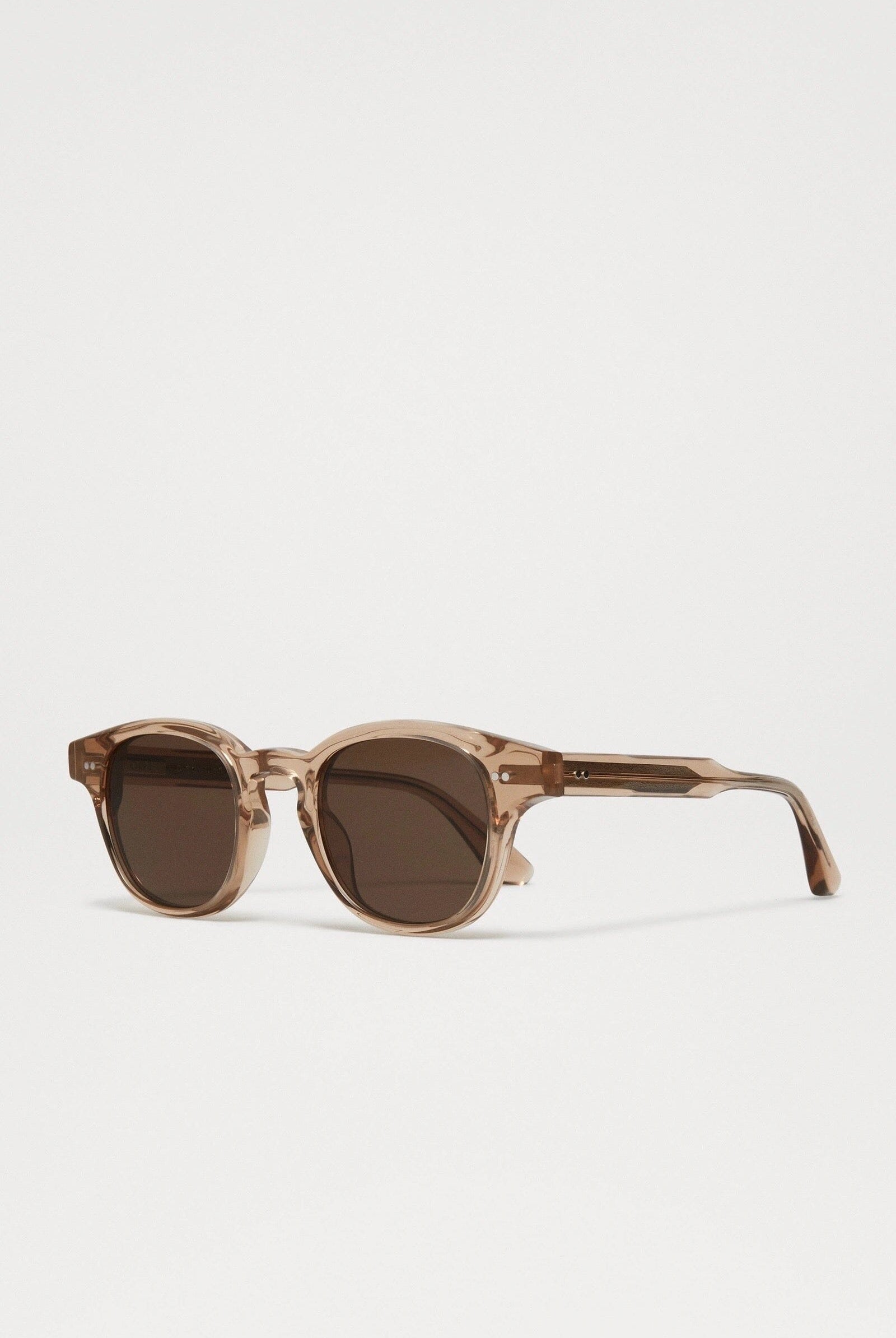 Chimi - 01 Sunglasses - Light Brown - Sunglasses - YUCCA, minimalist sunglasses, shop local Denver.