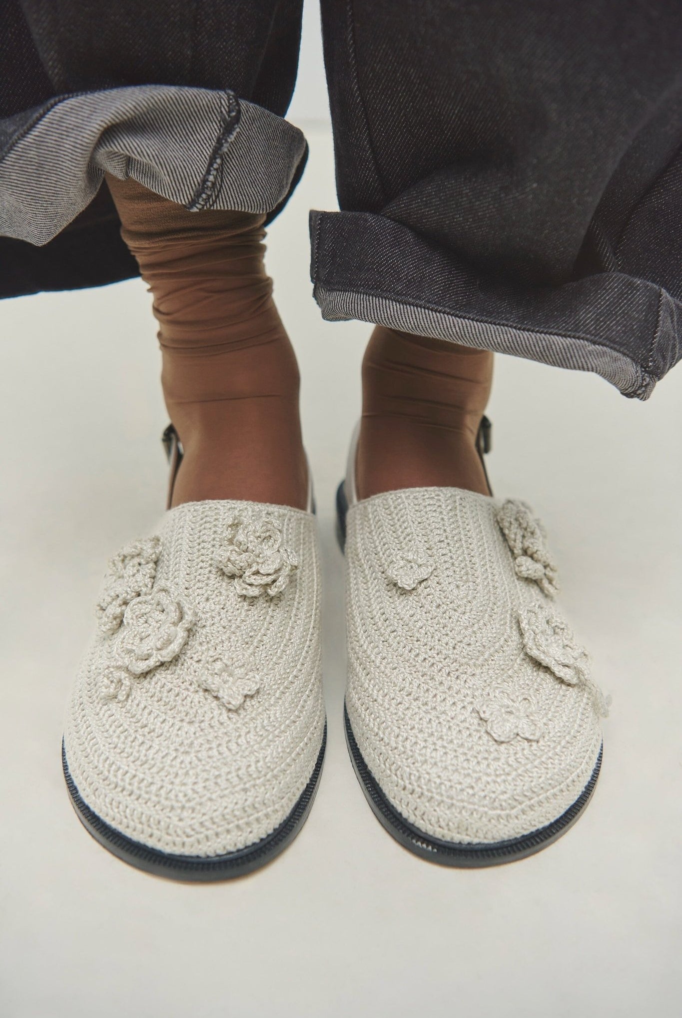 Cordera | Crochet Mule In Natural - SHOP YUCCA Shoes CORDERA - YUCCA Women’s clothing store Denver, women’s clothing website, women’s elevated basics, women’s high quality shoes, women’s luxury shoes, women’s online footwear