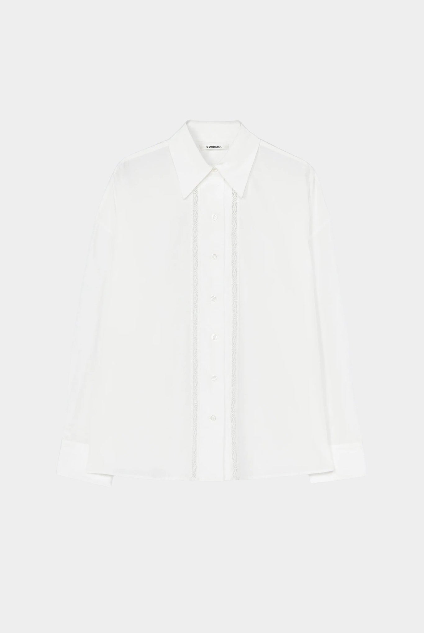 Cordera - Lace Shirt - White - Shirts & Tops - YUCCA, chic outfits for women, unique clothes, women’s clothing store Denver.