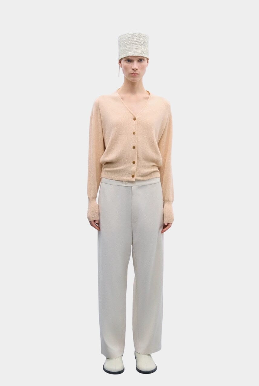 Cordera - Merino Cashmere Cardigan - Peach - Cardigan - YUCCA, Yucca store Denver, high quality capsule wardrobe.