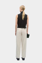Cordera - Merino Wool Waistcoat - Black - Vest - YUCCA, boutiques near me, women’s high quality tops.