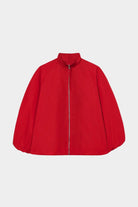 Cordera | Utility Balloon Jacket In Red - SHOP YUCCA Coats & Jackets CORDERA - YUCCA Artistic clothing for women, boutique near me, boutique stores near me, capsule wardrobe, fashion for women over 50