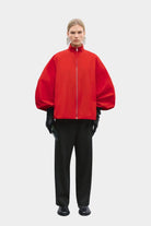 Cordera | Utility Balloon Jacket In Red - SHOP YUCCA Coats & Jackets CORDERA - YUCCA Artistic clothing for women, boutique near me, boutique stores near me, capsule wardrobe, fashion for women over 50