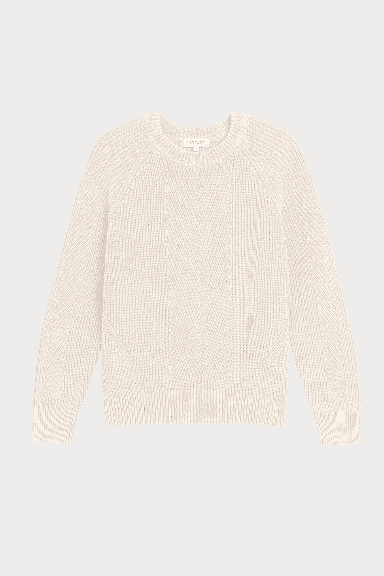 Demylee | Chelsea Washed Cotton Sweater In Off White - SHOP YUCCA Sweater DEMYLEE - YUCCA Artistic clothing for women, boutique near me, boutique stores near me, capsule wardrobe, fashion for women over 50