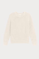 Demylee | Chelsea Washed Cotton Sweater In Off White - SHOP YUCCA Sweater DEMYLEE - YUCCA Artistic clothing for women, boutique near me, boutique stores near me, capsule wardrobe, fashion for women over 50