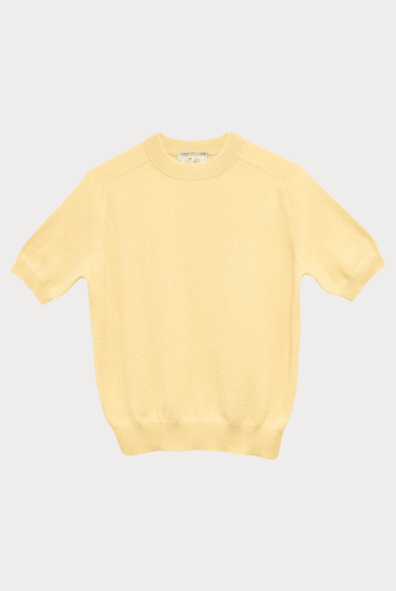 Demylee | Irelia Cashmere Top In Soft Yellow - SHOP YUCCA Shirts & Tops DEMYLEE - YUCCA