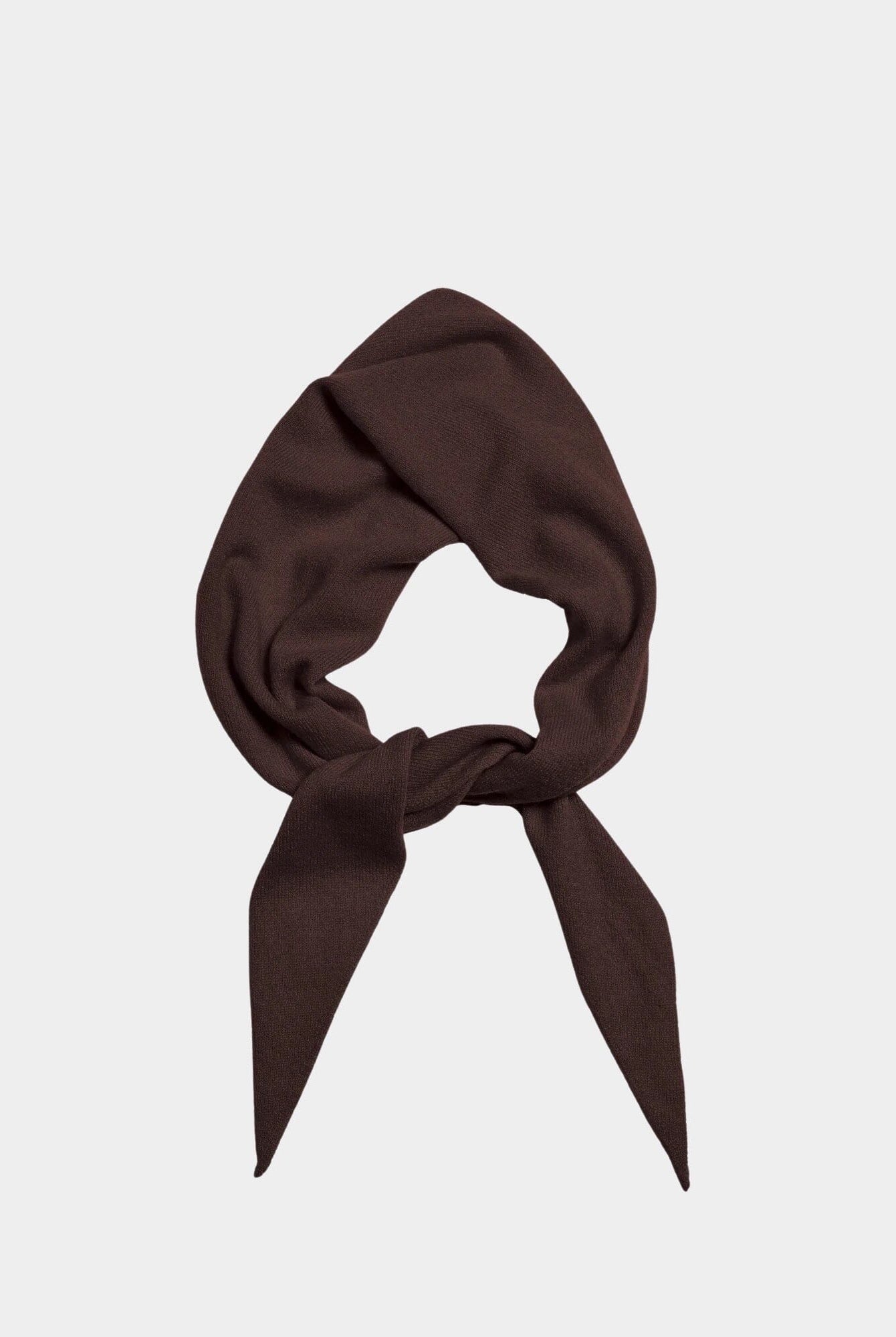 demylee - Nessa Cashmere Bandana - Espresso - Bandana - YUCCA, boutique stores near me, fashion for women over 50.