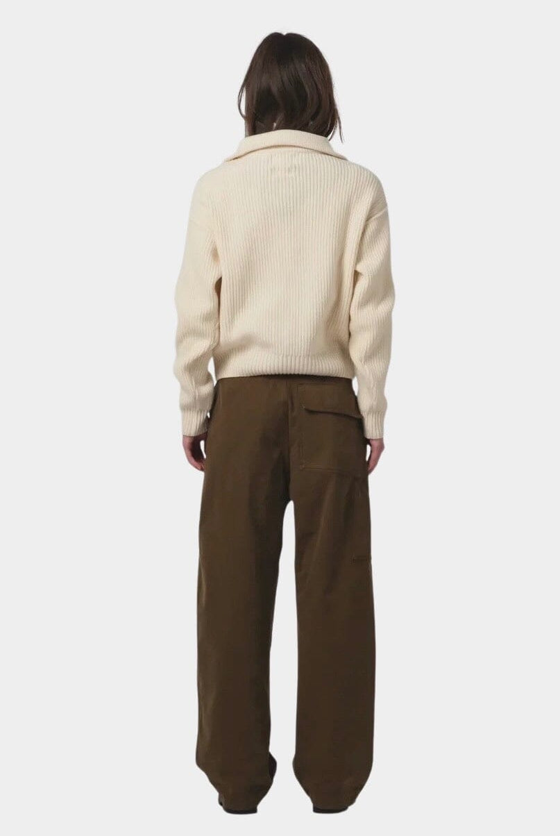 Girls Of Dust - U Ambassador Pants - Java Brown - Bottoms - YUCCA, androgynous clothing, unisex clothing, boutiques Denver.