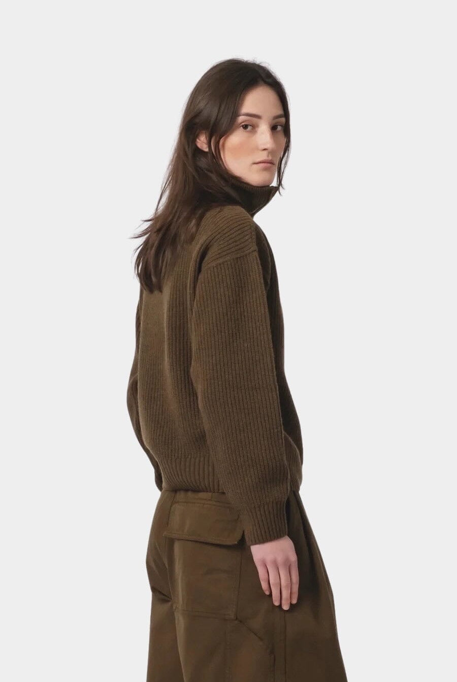 Girls Of Dust - Fly Deck Sweater - Delta Canteen - Knitwear - YUCCA, Women’s clothing store Denver, women’s clothing website.