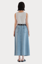 GIRLS OF DUST | Gazebo Cotton Tank Top In Milk - SHOP YUCCA Shirts & Tops GIRLS OF DUST - YUCCA, Yucca store Denver, women’s clothing boutique near me, high quality capsule wardrobe, boutiques near me, women’s high quality tops.