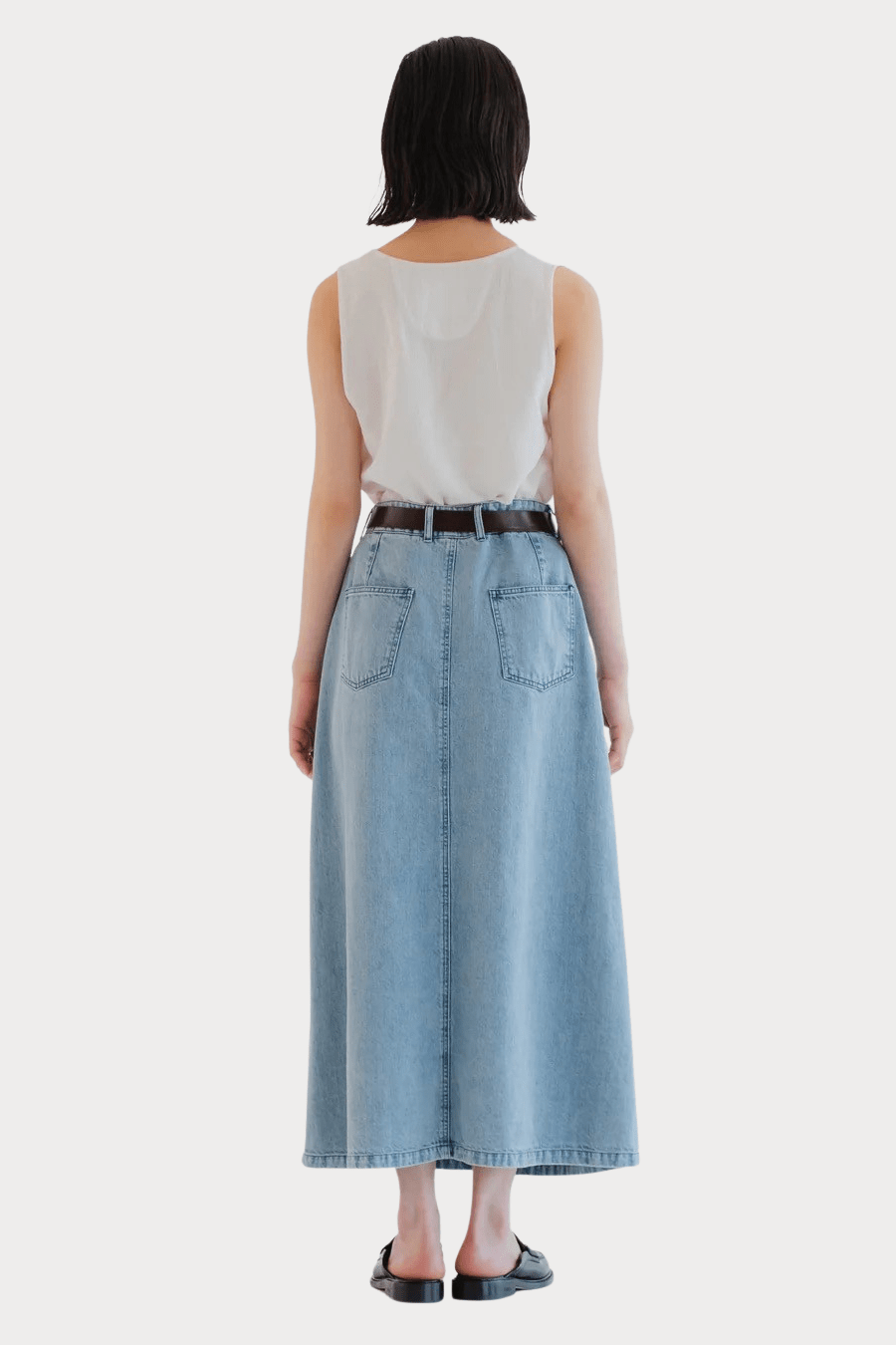 GIRLS OF DUST | Gazebo Cotton Tank Top In Milk - SHOP YUCCA Shirts & Tops GIRLS OF DUST - YUCCA, Yucca store Denver, women’s clothing boutique near me, high quality capsule wardrobe, boutiques near me, women’s high quality tops.