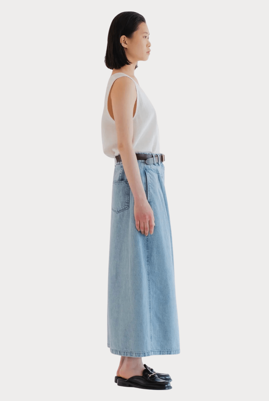 Girls Of Dust - Gazebo Cotton Tank Top - Milk - Shirts & Tops - YUCCA, Yucca store Denver, women’s high quality tops.