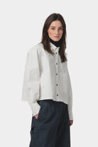 Girls Of Dust - Icon Shirt - Milk - Tops & Tees, YUCCA, Boutiques Denver, stylish tops for women, cherry creek boutique.