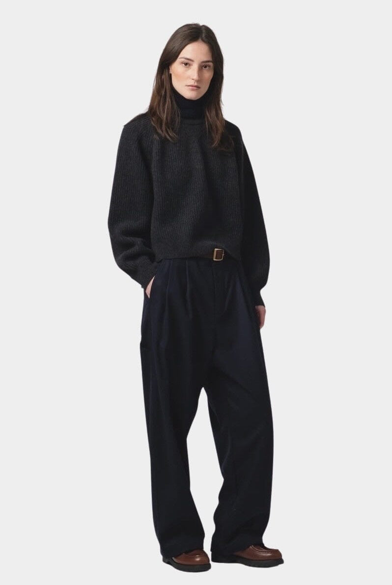 Girls Of Dust - Puddle Sweater - Delta Asphalt - Knitwear- YUCCA, Women’s clothing store Denver, women’s clothing website.