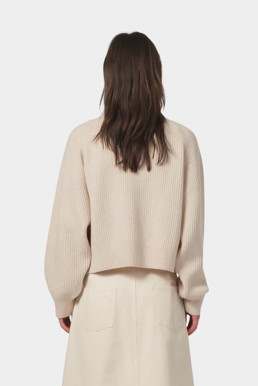 GIRLS OF DUST - Puddle Sweater - Delta Wheat - Knitwear - YUCCA, women’s clothing website, women’s high quality sweater.