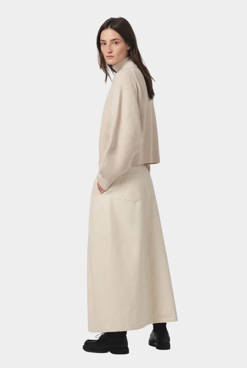 GIRLS OF DUST - Puddle Sweater - Delta Wheat - Knitwear - YUCCA, women’s clothing website, women’s high quality sweater.