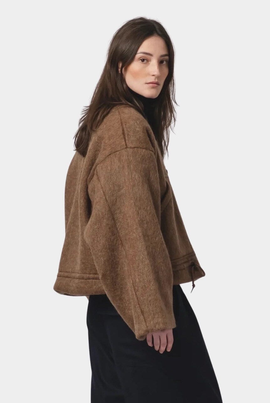 Girls Of Dust - Reactor Jacket - Java Brown - Jackets - YUCCA, women’s clothing website, women’s high quality jacket.