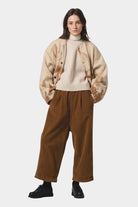 Girls Of Dust - Nuclear Jacket Mountain Jacquard - Brown/Cream - Jacket & Coats - YUCCA, Women’s store Denver, shop local.