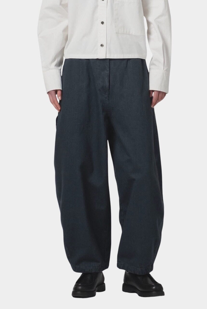 Girls Of Dust - Sultan Pants - Griffin Denim Asphalt - YUCCA, Bottoms, androgynous clothing, unisex clothing Denver.