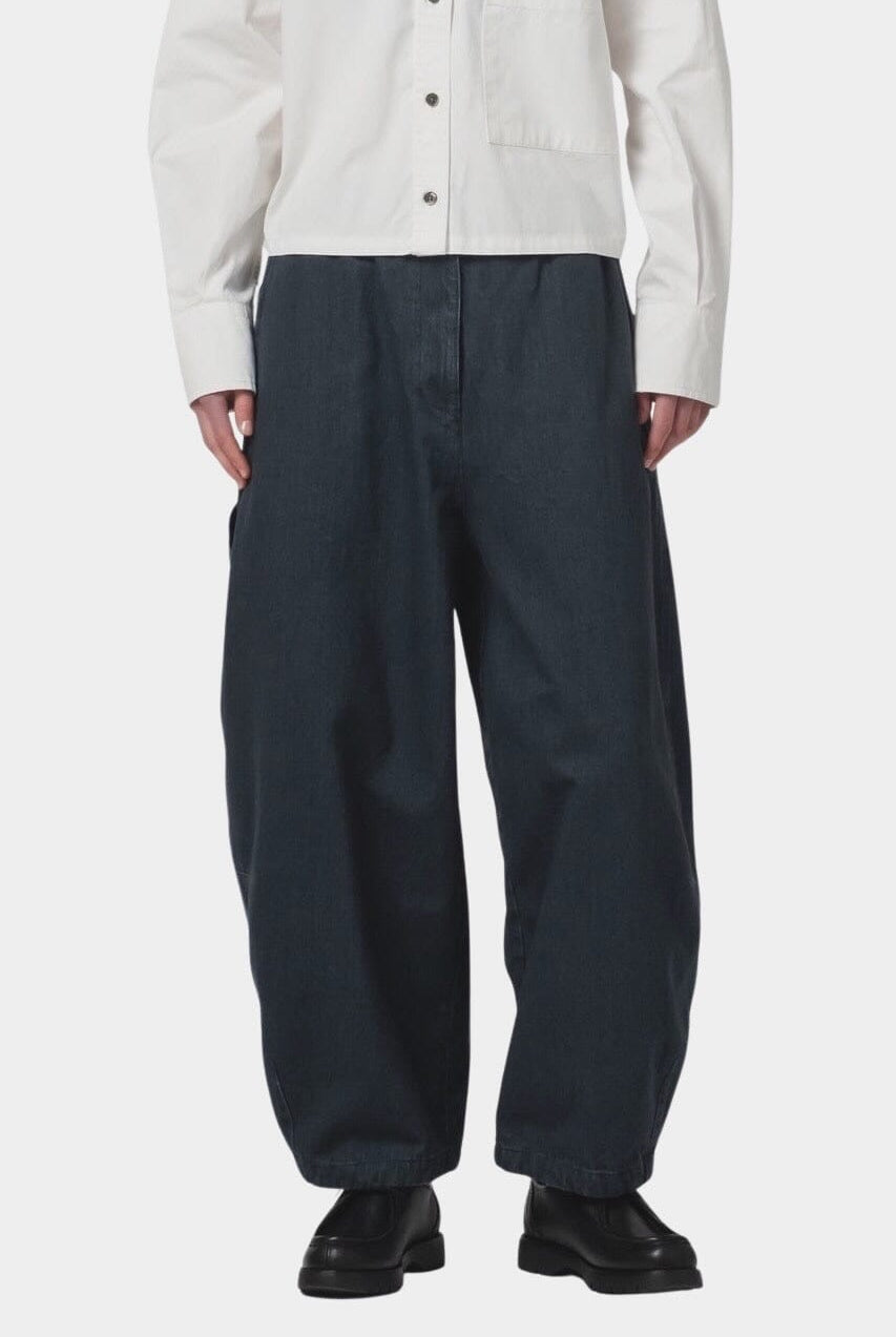 Girls Of Dust - Sultan Pants - Griffin Denim Asphalt - YUCCA, Bottoms, androgynous clothing, unisex clothing Denver.