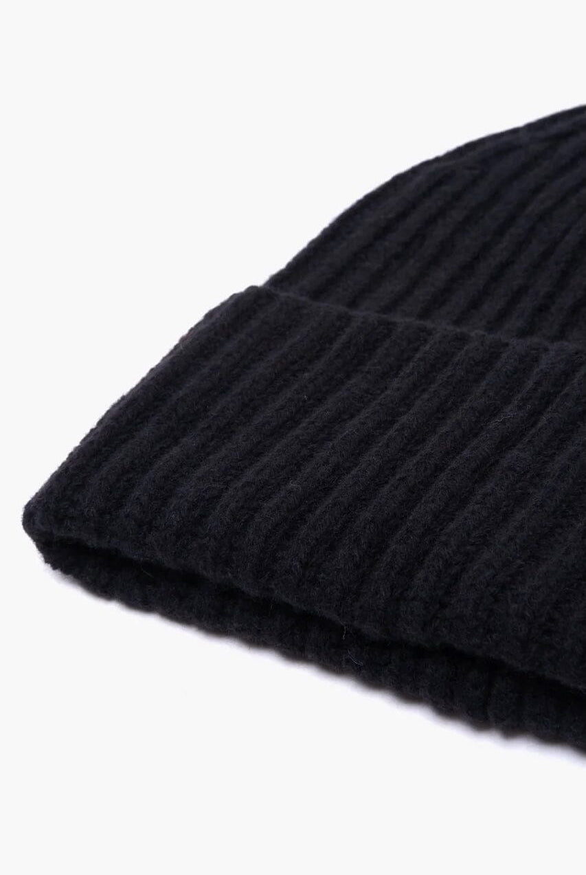 Girls Of Dust - Wool Cashmere Beanie - Black - Beanie - YUCCA, artistic accessories, boutique near me, shop local denver.