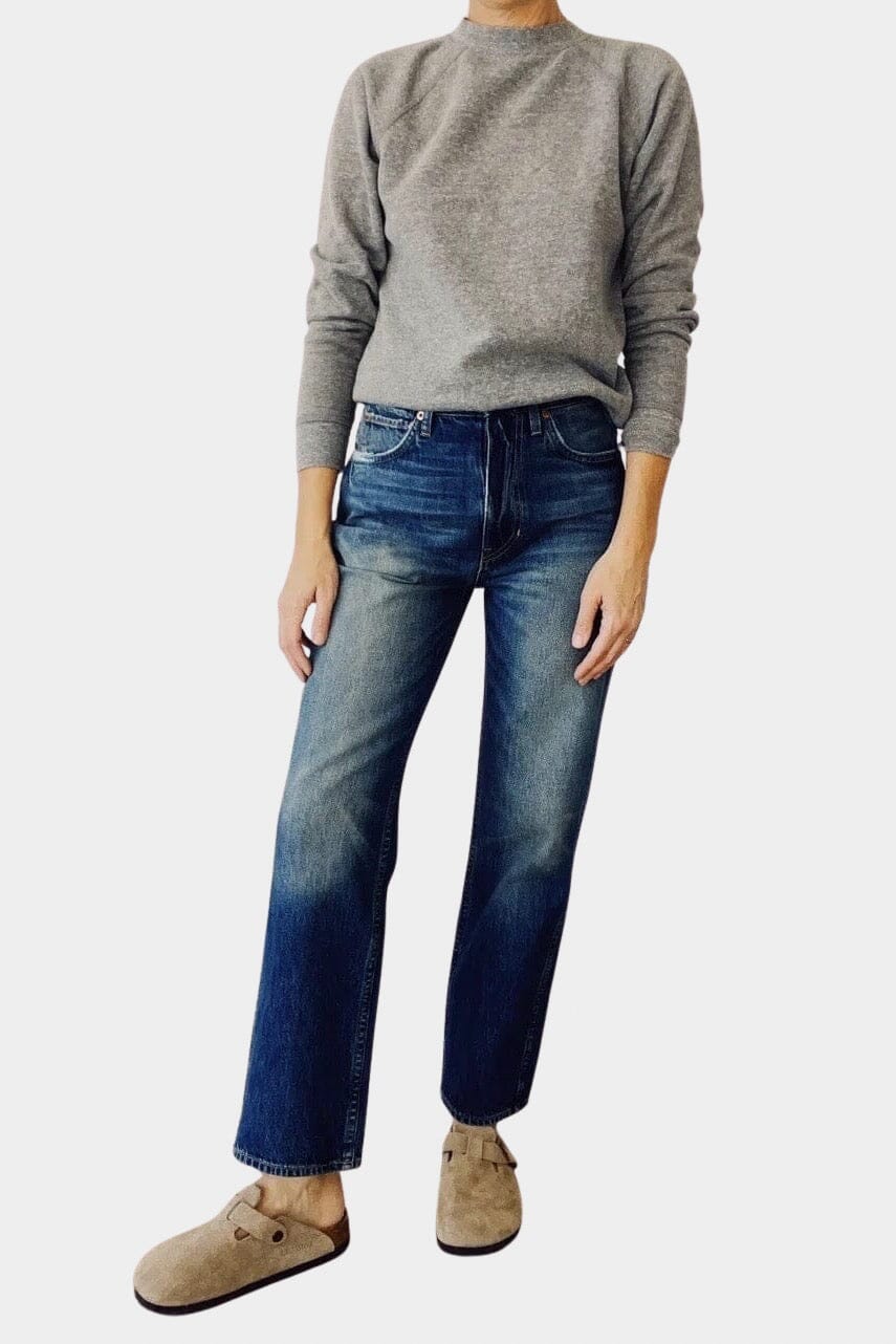 Hey Gang | The High Rise Straight In Richman Wash - SHOP YUCCA Pants HEY GANG - YUCCA, Best boutique shopping in Denver, boutiques Denver, high end denim jeans online, capsule wardrobe, shop local Denver.