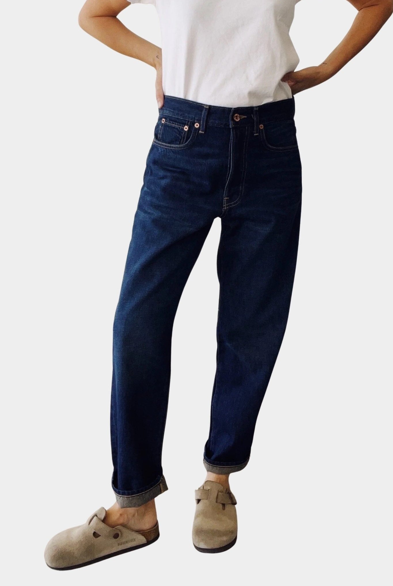 Hey Gang - The Loose Crop - Eddy Wash - Denim - YUCCA, Best boutique shopping, boutiques Denver, high end denim jeans online.