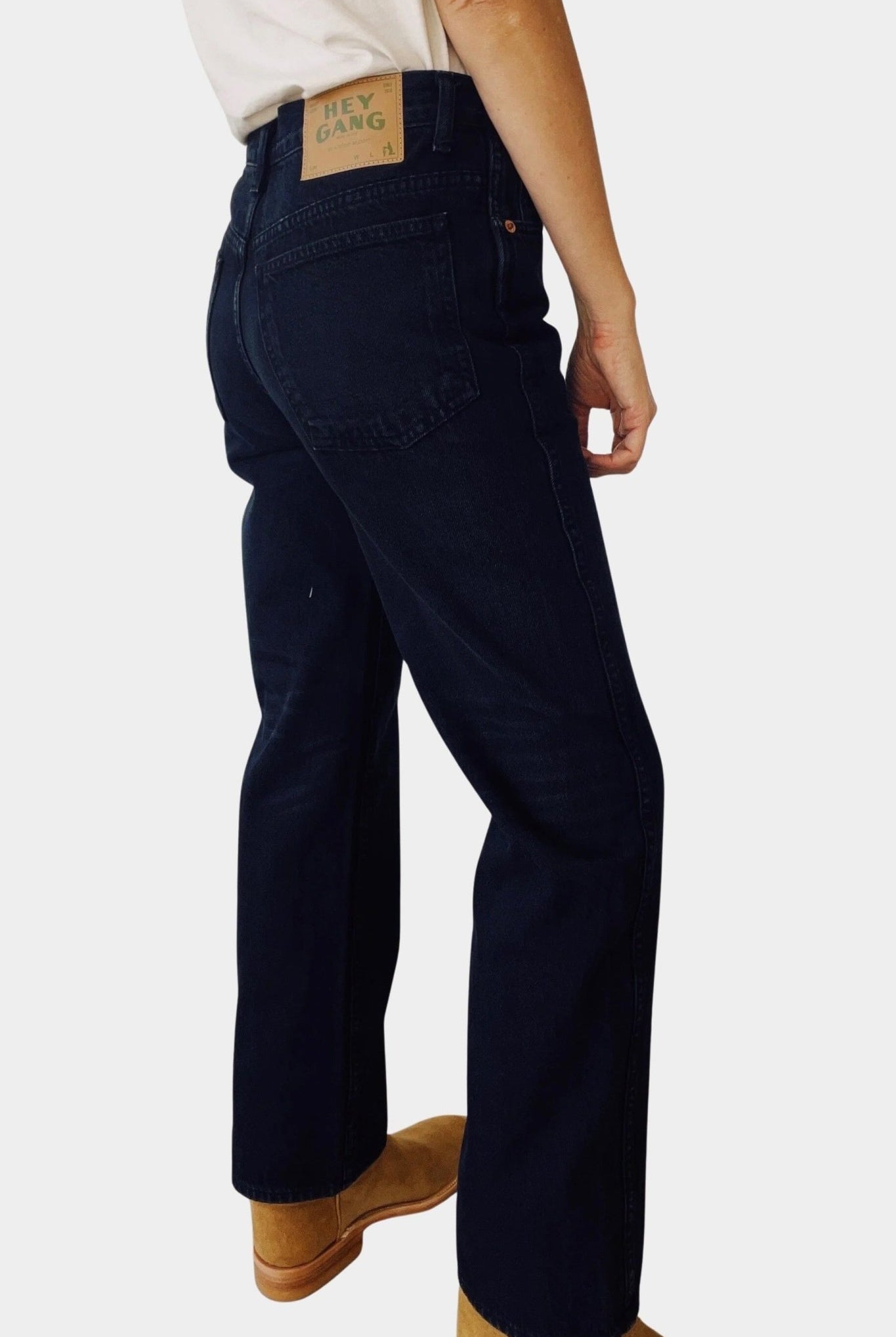 Hey Gang | The Straight - Washed Black - YUCCA Denim, Best boutique shopping in Denver, boutiques Denver, shop local Denver.