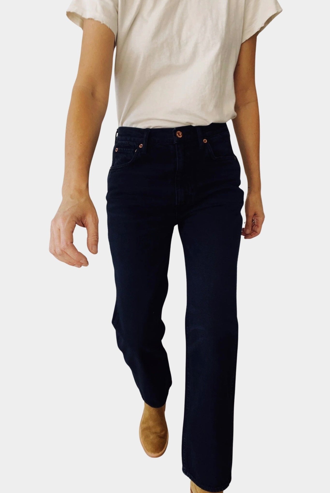 Hey Gang | The Straight - Washed Black - YUCCA Denim, Best boutique shopping in Denver, boutiques Denver, shop local Denver.
