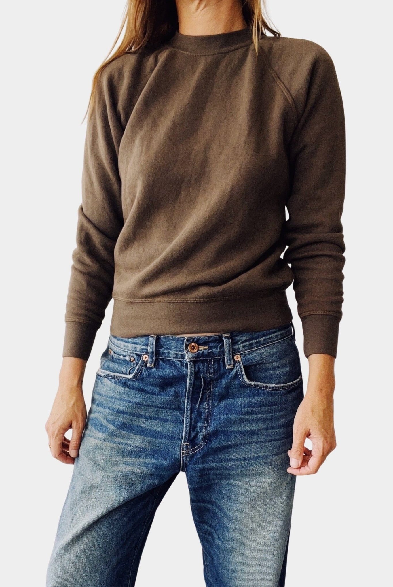 Hey Gang - The Sweatshirt - Mud - Sweatshirts - YUCCA, boutiques Denver, boutiques near me, women’s high quality sweatshirt.