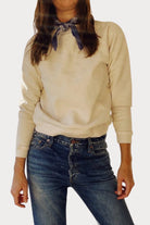 Hey Gang | The Sweatshirt In Natural - SHOP YUCCA Shirts & Tops HEY GANG - YUCCA, Yucca store Denver, women’s clothing boutique near me, high quality capsule wardrobe, boutiques near me, women’s high quality tops.