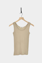 Ichi Antiquités | T-Shirt and Tanktop Set In Beige x Greige - SHOP YUCCA Shirts & Tops ICHI ANTIQUITÉS - YUCCA, Artistic clothing for women, boutique near me, boutique stores near me, capsule wardrobe, fashion for women over 50.