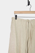 Ichi Antiquités | Color Linen Pants In Natural - SHOP YUCCA Pants ICHI ANTIQUITÉS - YUCCA, Women’s clothing store Denver, women’s Japanese clothing website, clothing boutiques near me, women’s elevated trousers.