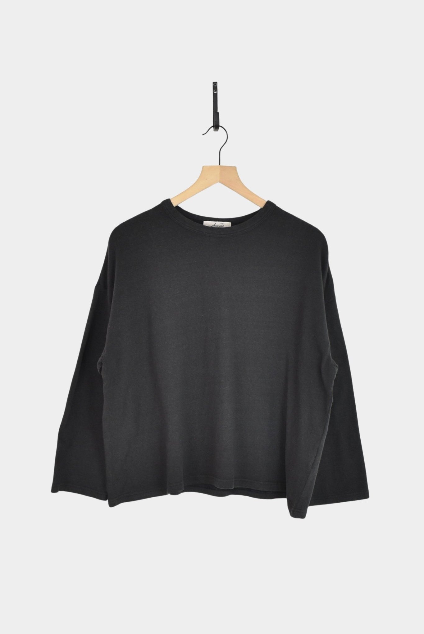 Ichi Antiquités - Cotton Pullover - Black - YUCCA, ageless fashion, Japanese clothing for women, at the moment clothes.