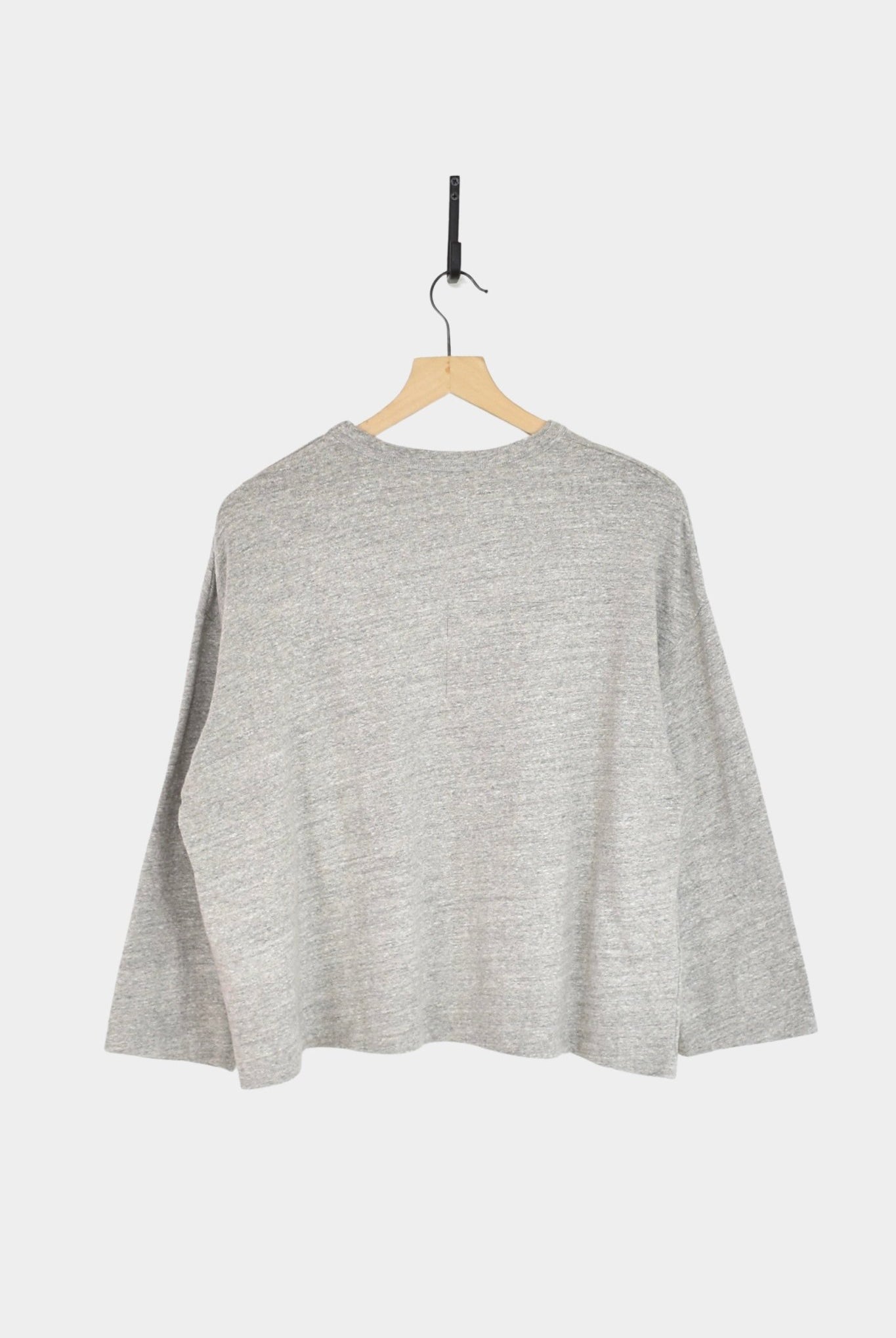Ichi Antiquités - Cotton Pullover - Gray - YUCCA, ageless fashion, Japanese clothing for women, at the moment clothes.